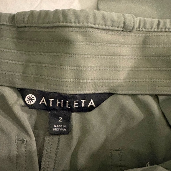 Athleta Tribeca Utility Crop Pants size 2 - Picture 4 of 5